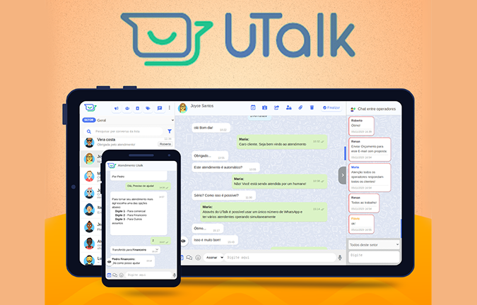 Review sobre o uTalk (atendimento via WhatsApp)